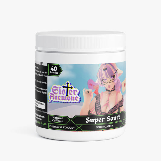 Sister Anemone - Super Sour! Focus Powder (Sour Candy)