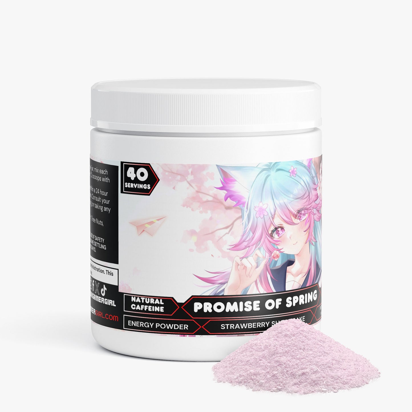 Akuma Miko - Promise of spring Energy Powder (Strawberry Shortcake)