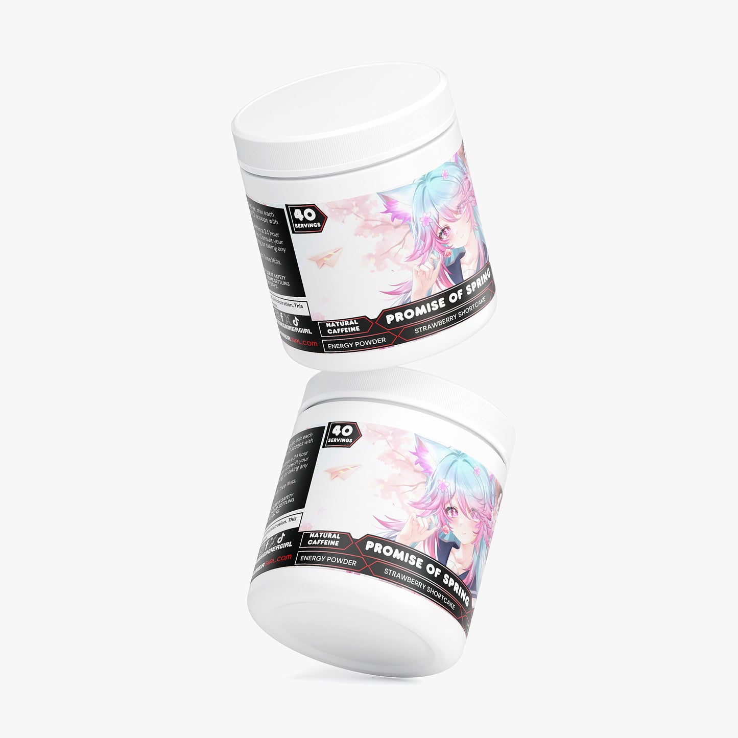 Akuma Miko - Promise of spring Energy Powder (Strawberry Shortcake)
