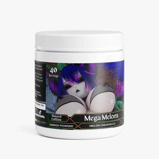 Nefarious Nao - Mega Melons Energy Powder (Melon Creamsicle)
