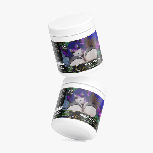Nefarious Nao - Mega Melons Energy Powder (Melon Creamsicle)