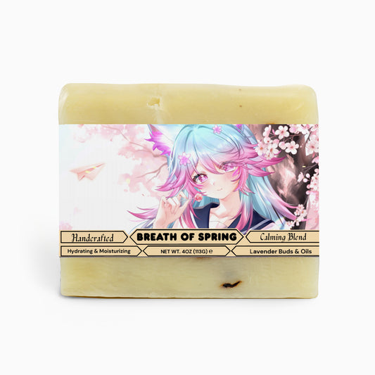 Akuma Miko - Breath of Spring Calming Lavender Soap