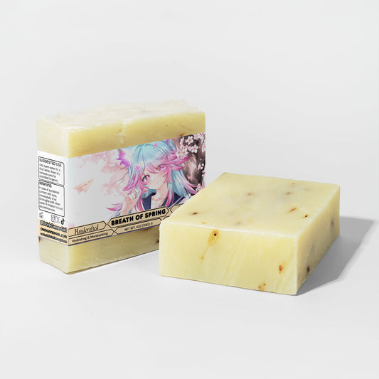 Akuma Miko - Breath of Spring Calming Lavender Soap