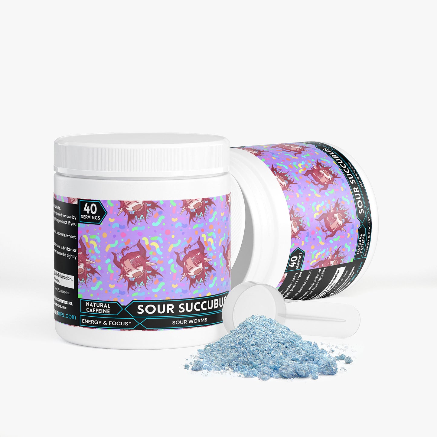 ElmiraVT - Sour Succubus Focus Powder (Sour Worms)