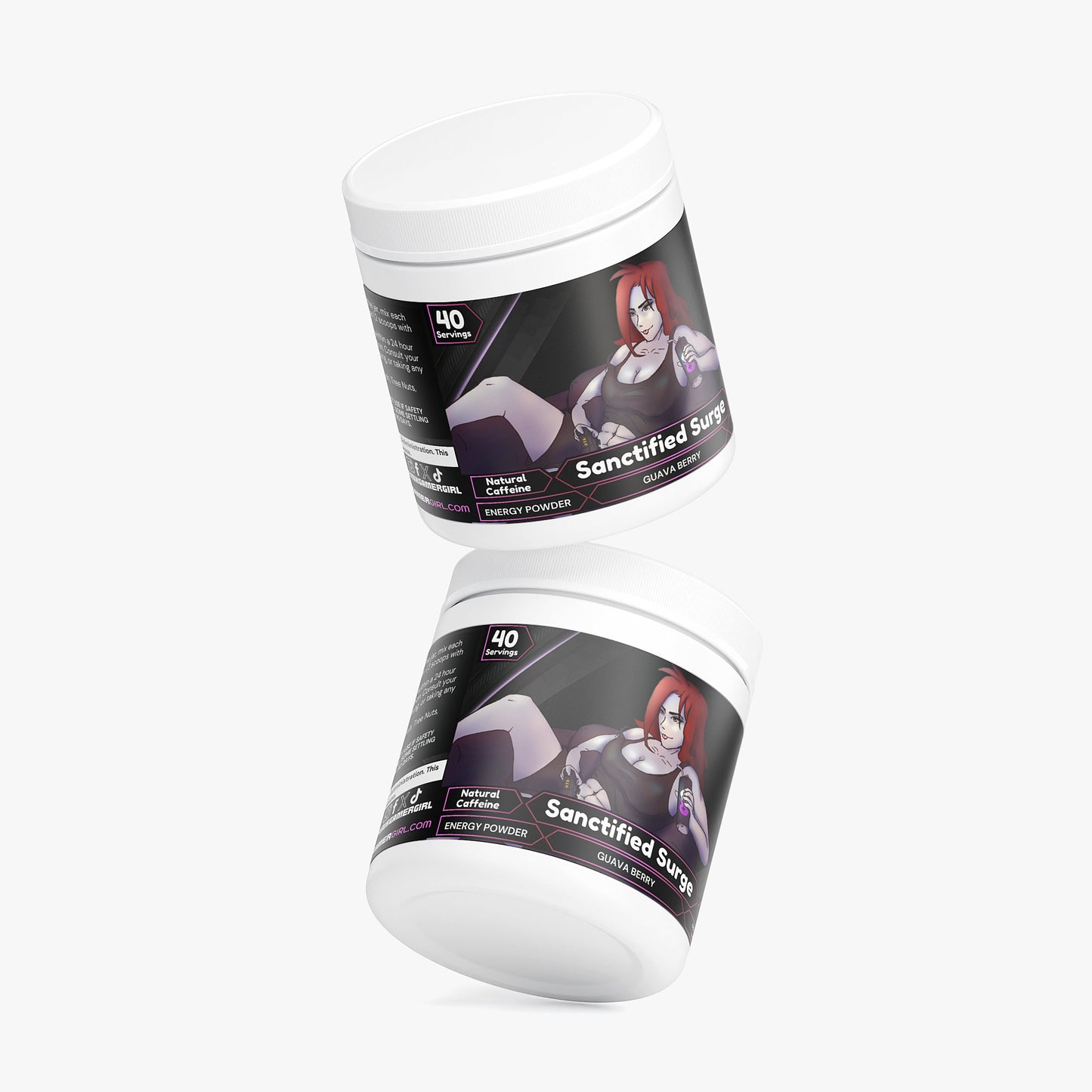 Shotgun Seraph - Sanctified Surge Energy Powder (Guava Berry)