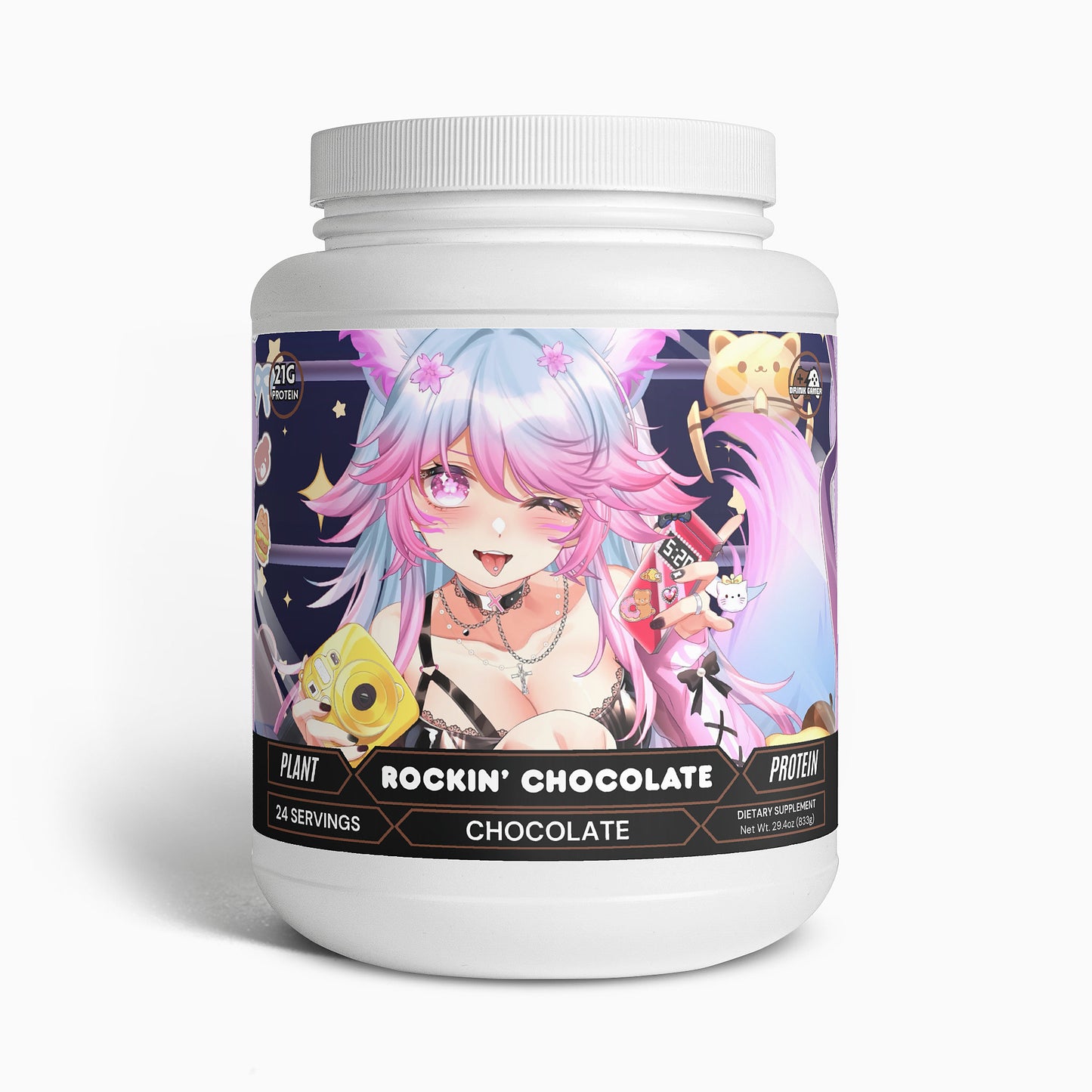 Akuma Miko - Rockin’ Chocolate Plant Protein (Chocolate)