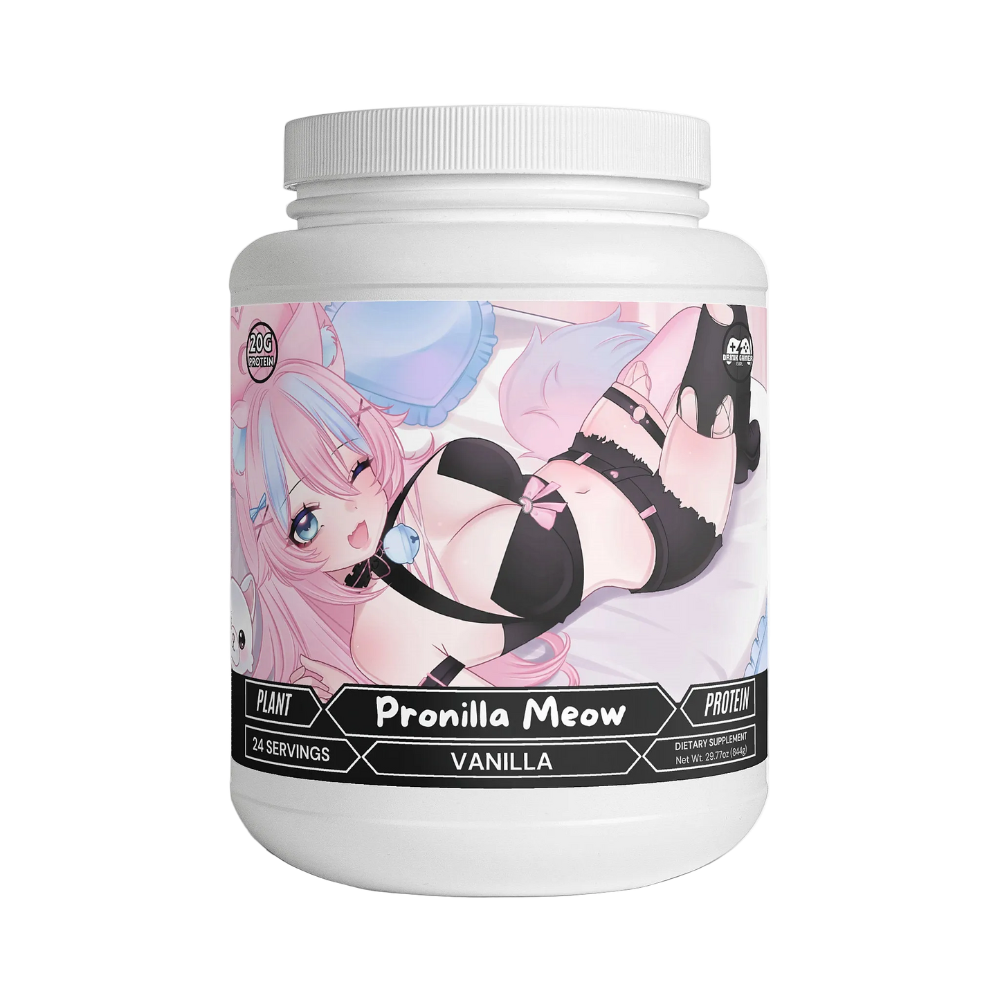 Plushyloz - Pronilla Meow Plant Protein (Vanilla)