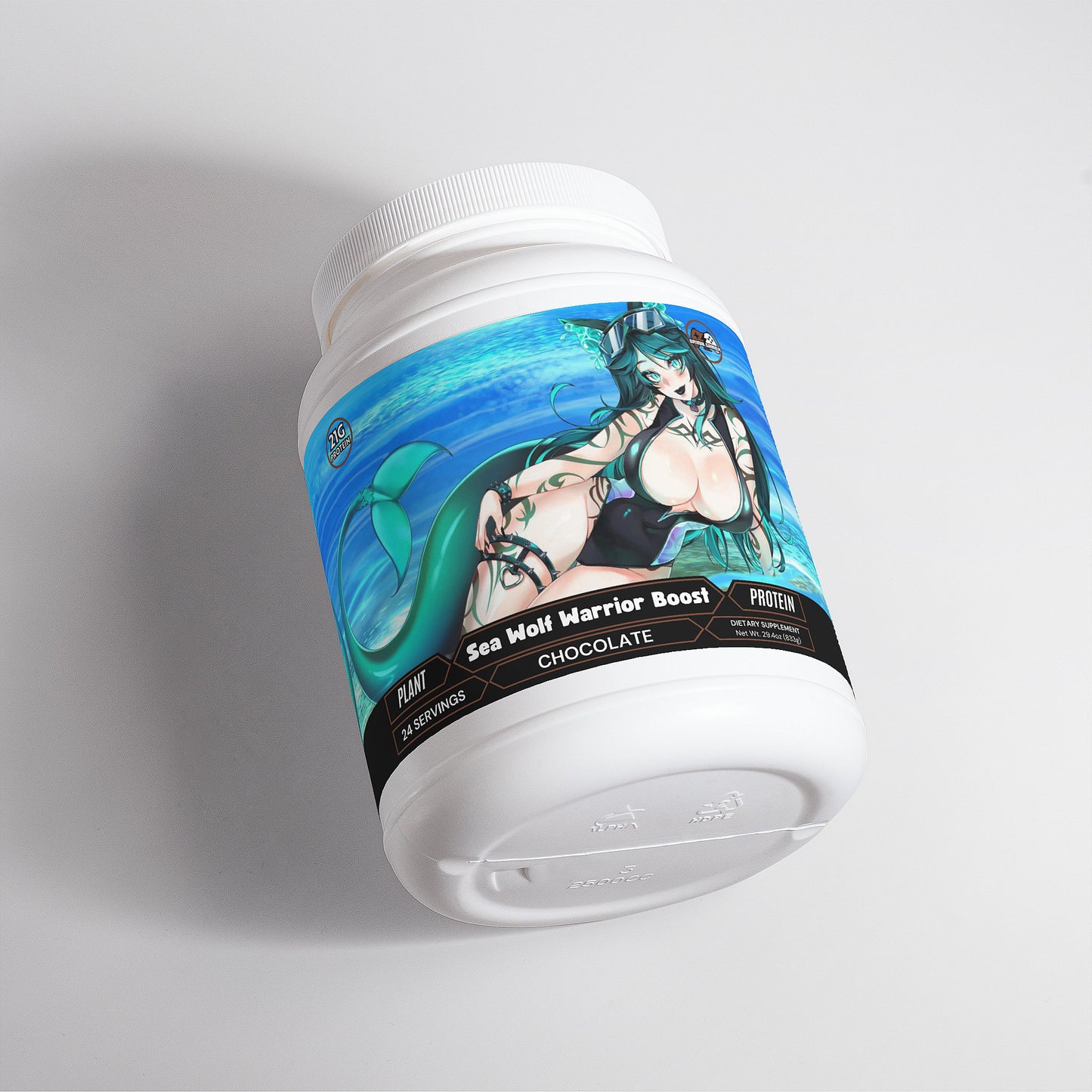 Akhi Luta - Sea Wolf Warrior Boost Plant Protein (Chocolate)