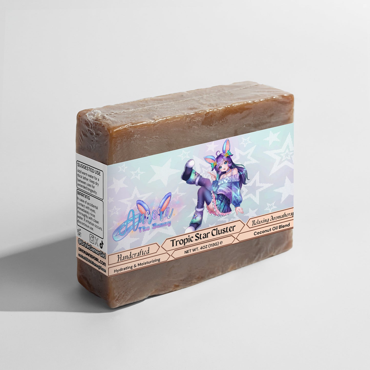 AuroraTheBunny - Tropic Star Cluster Coconut Beach Soap