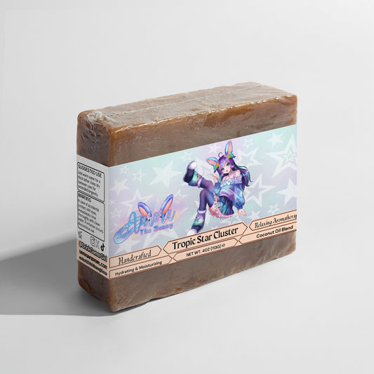 AuroraTheBunny - Tropic Star Cluster Coconut Beach Soap