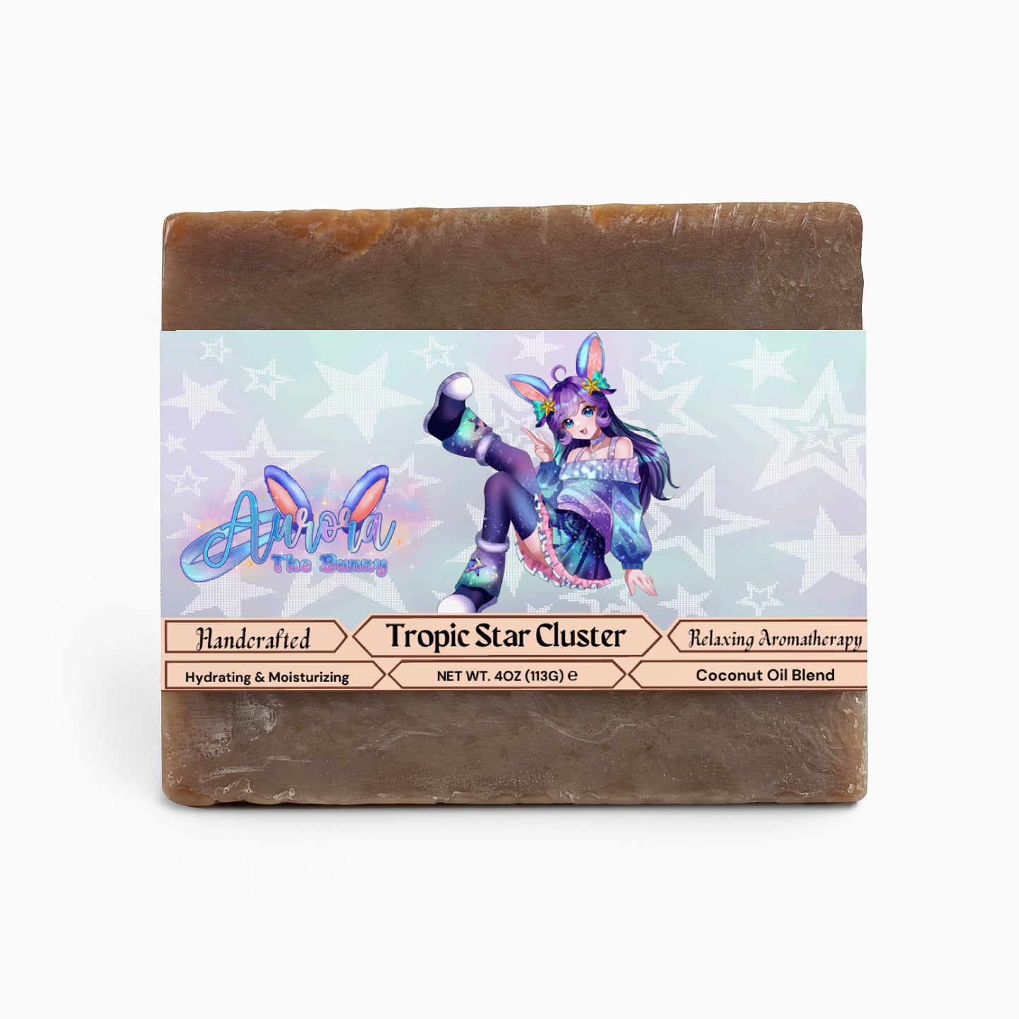 AuroraTheBunny - Tropic Star Cluster Coconut Beach Soap