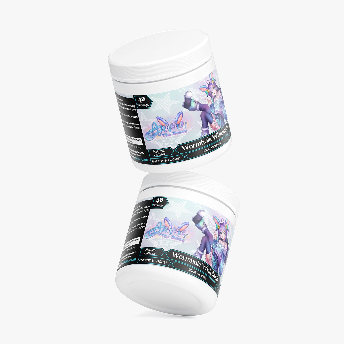 AuroraTheBunny - Wormhole Whiplash Focus Powder (Sour Worms)