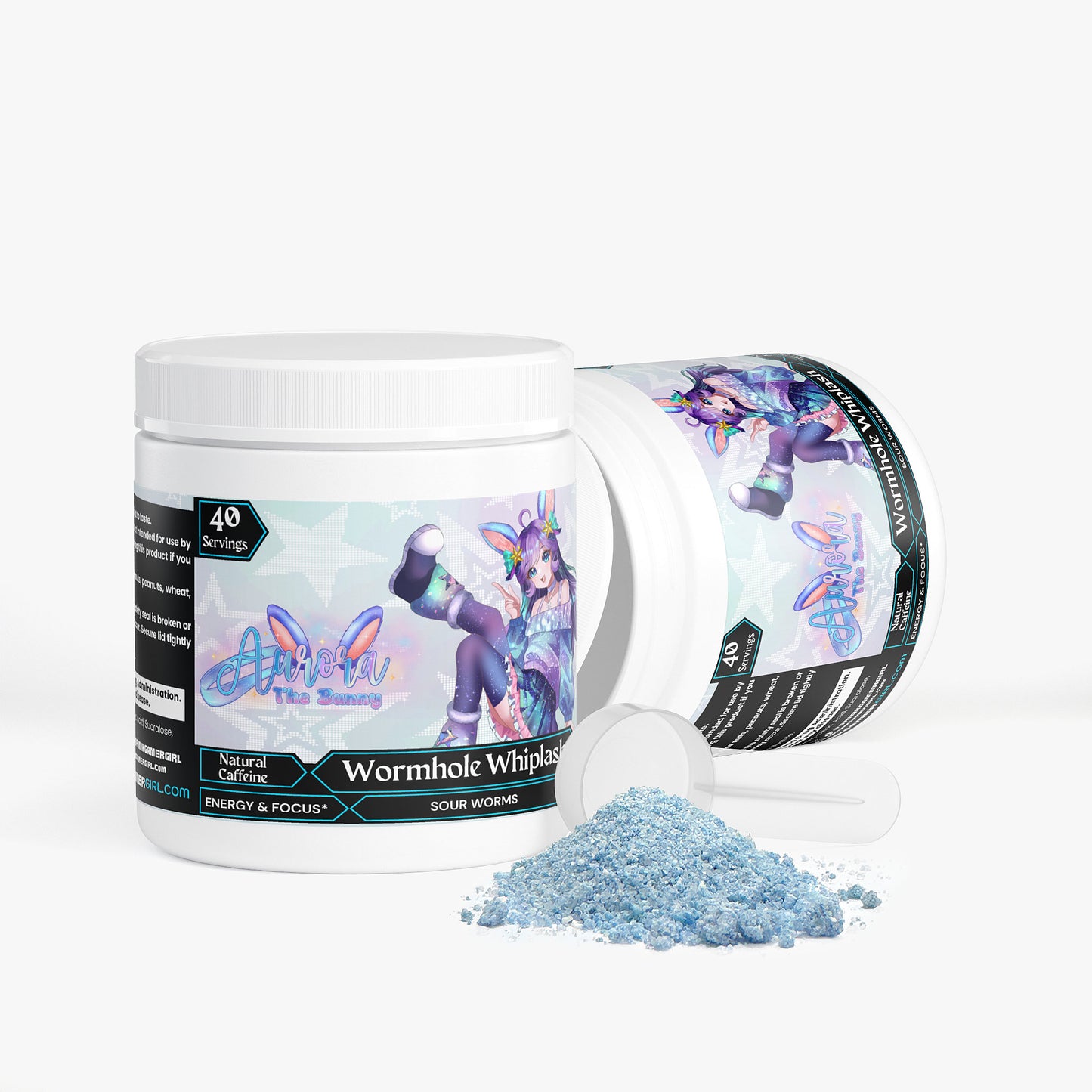 AuroraTheBunny - Wormhole Whiplash Focus Powder (Sour Worms)
