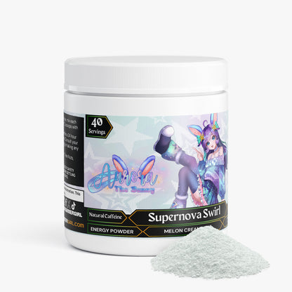 AuroraTheBunny - Supernova Swirl Energy Powder (Melon Creamsicle)
