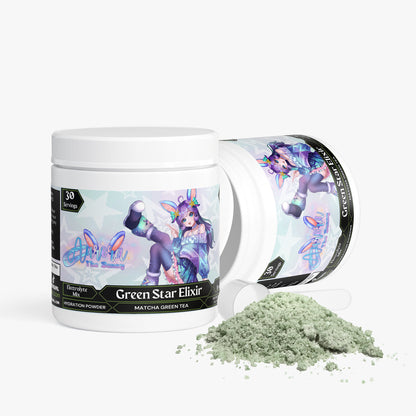 AuroraTheBunny - Green Star Elixir Hydration Powder (Matcha Green Tea)