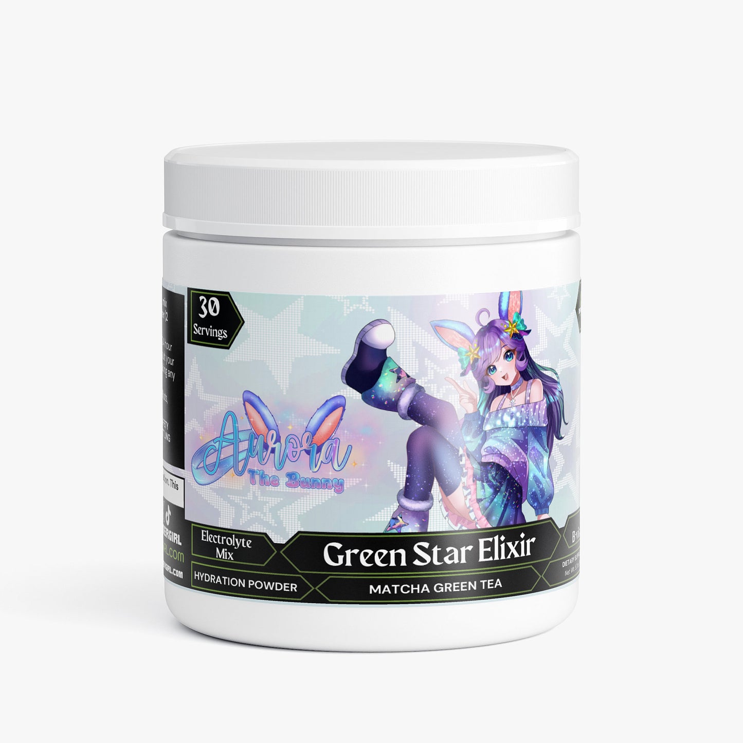 AuroraTheBunny - Green Star Elixir Hydration Powder (Matcha Green Tea)