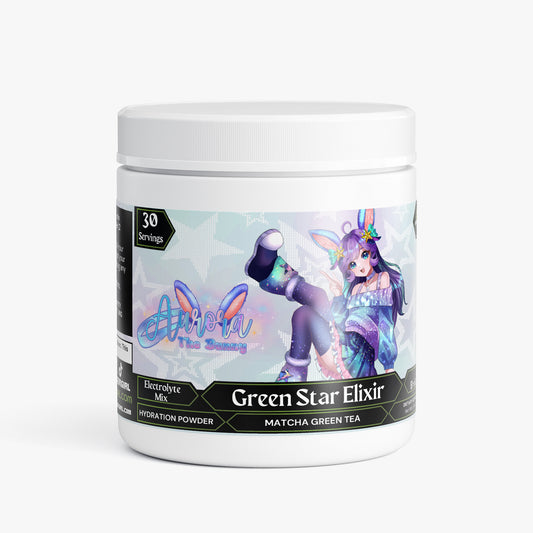 AuroraTheBunny - Green Star Elixir Hydration Powder (Matcha Green Tea)