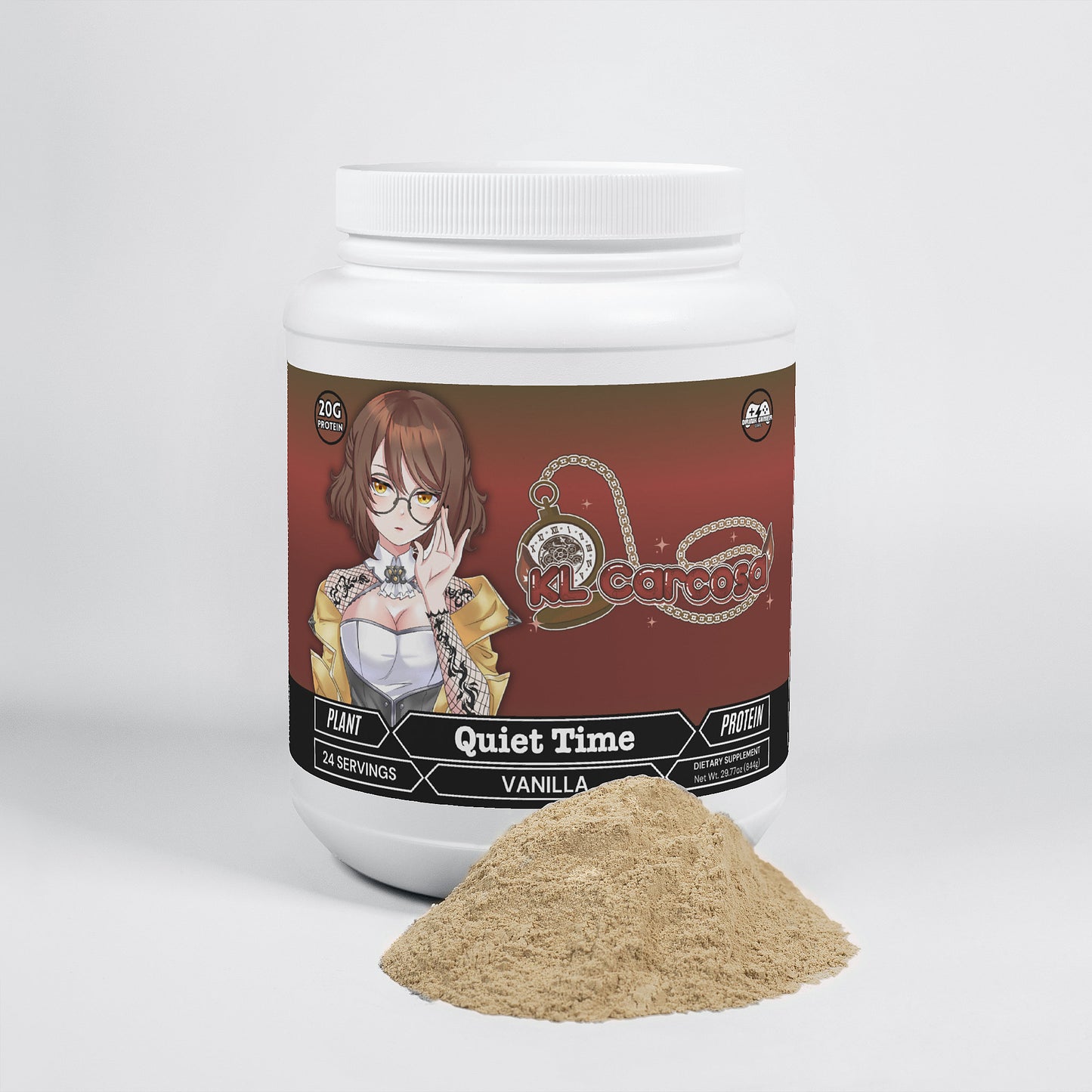 KLCarcosa - Quiet Time Plant Protein (Vanilla)