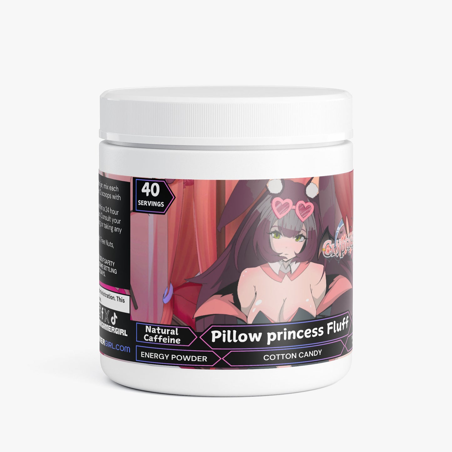 CrypticBunni - Pillow princess fluff Energy Powder (Cotton Candy)