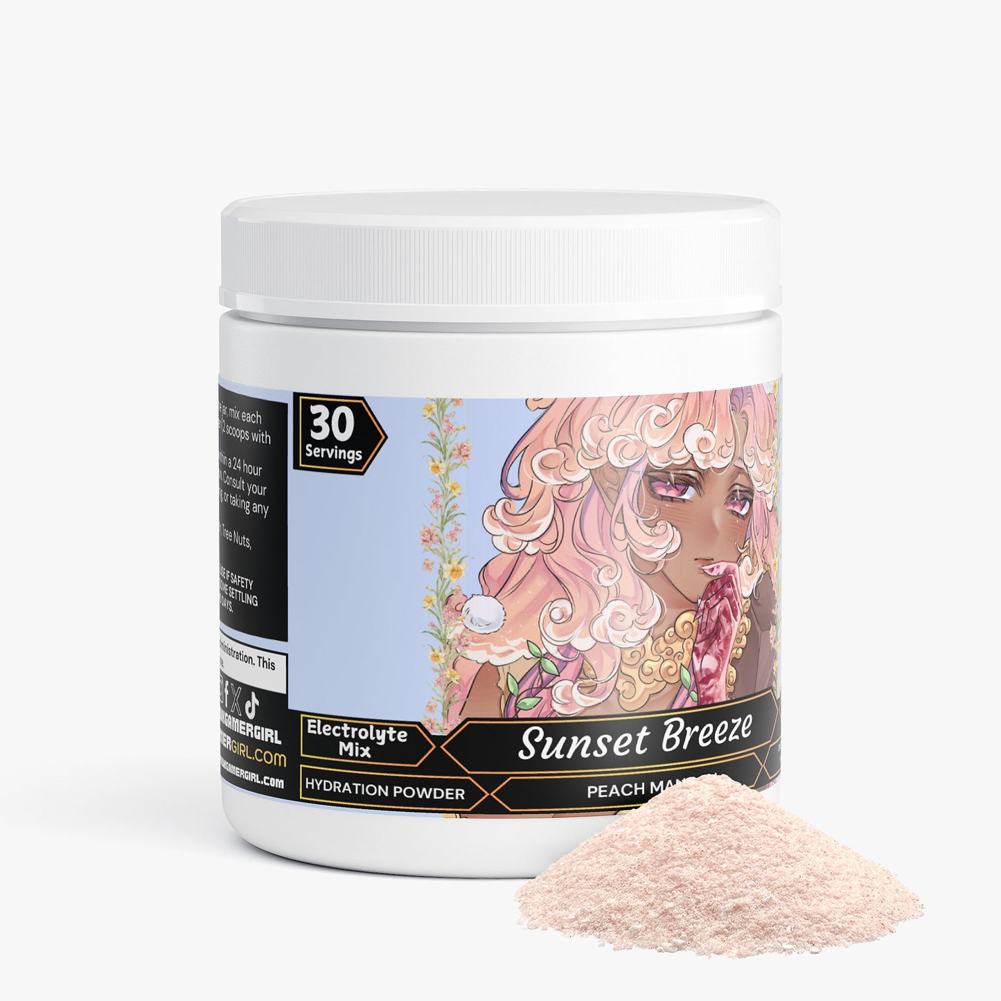 Nona Wishflower - Sunset Breeze Hydration Powder (Peach Mango)