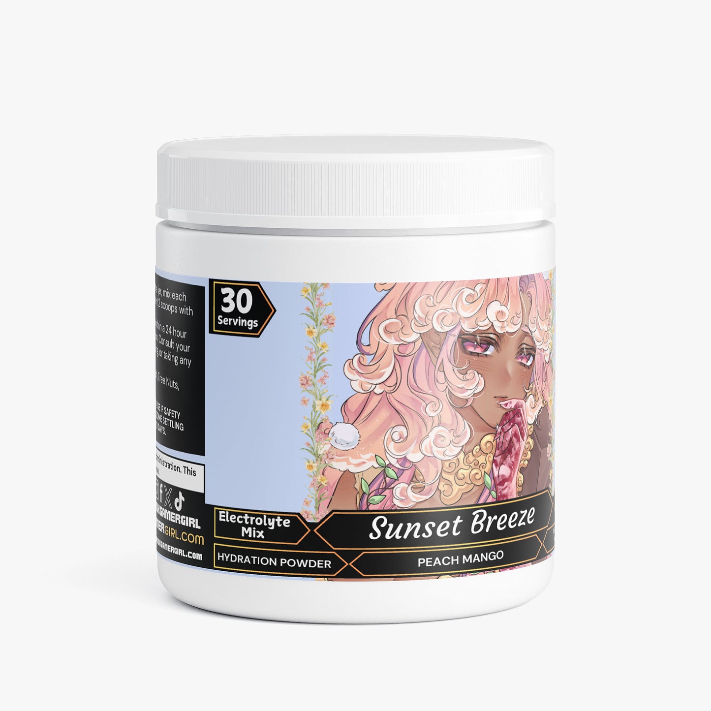 Nona Wishflower - Sunset Breeze Hydration Powder (Peach Mango)