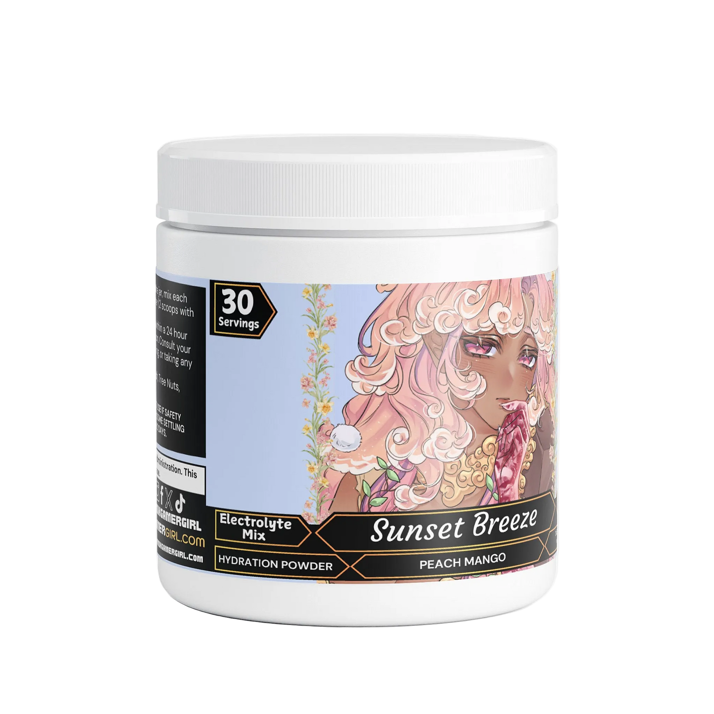 Nona Wishflower - Sunset Breeze Hydration Powder (Peach Mango)