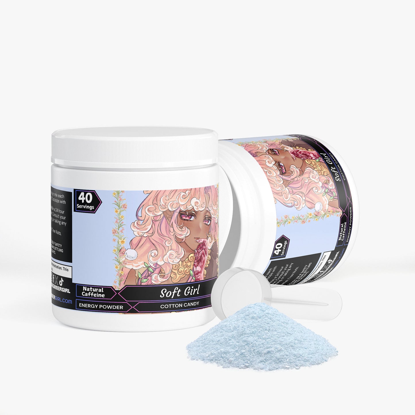 Nona Wishflower - Soft Girl Energy Powder (Cotton Candy)