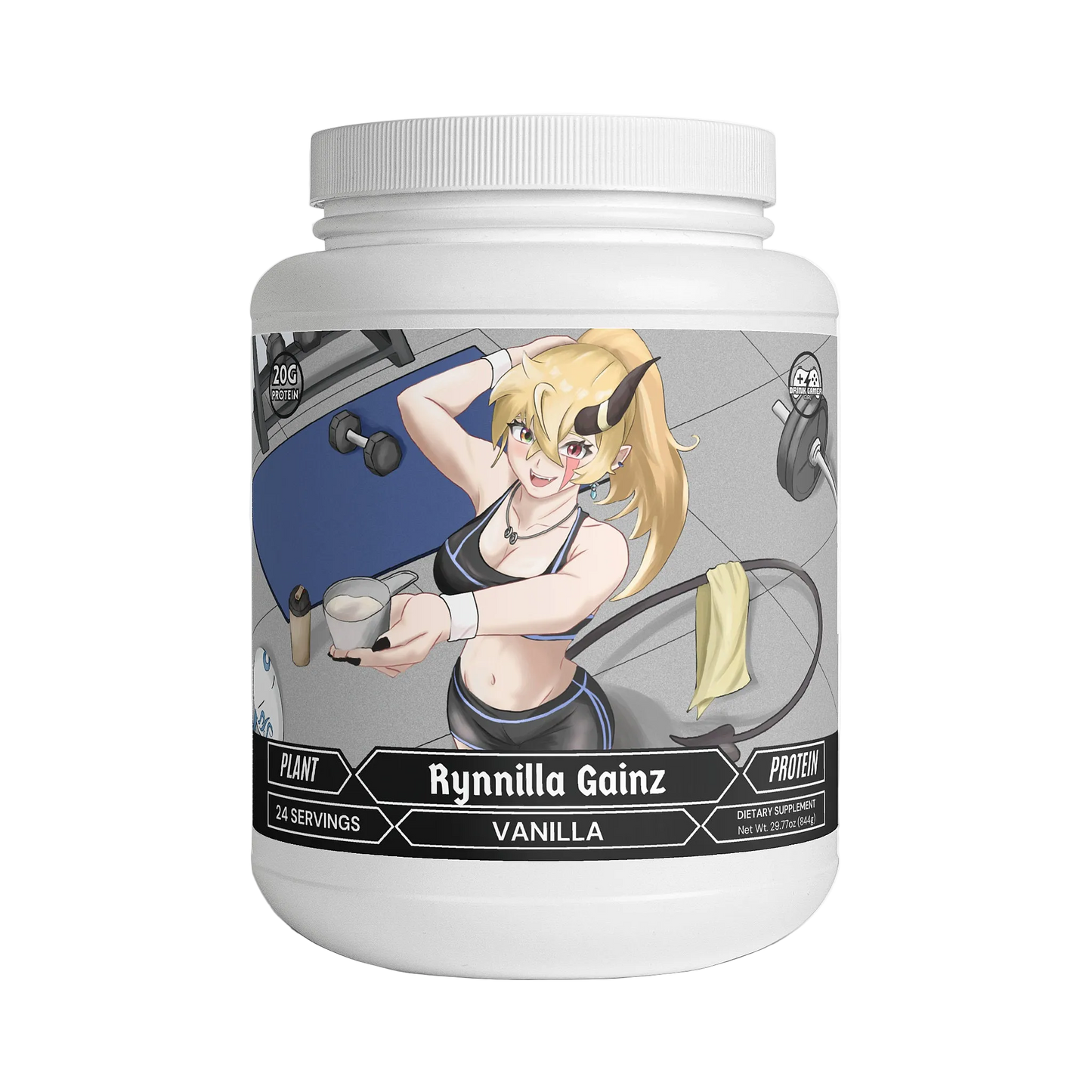 Rynna - Rynnilla Gainz Plant Protein (Vanilla)