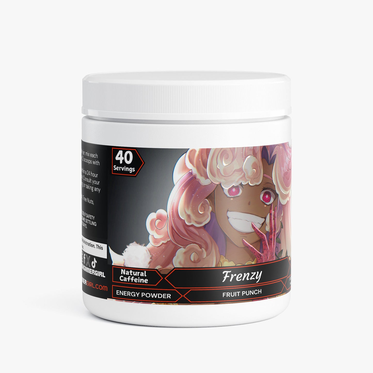 Nona Wishflower - Frenzy Energy Powder (Fruit Punch)