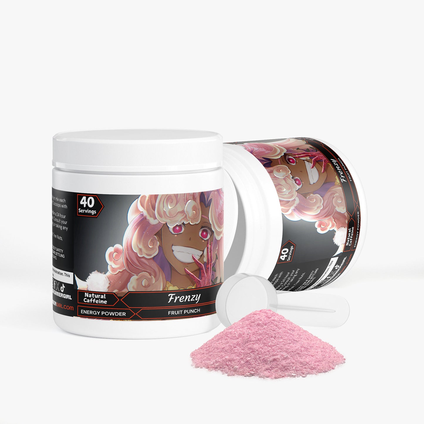 Nona Wishflower - Frenzy Energy Powder (Fruit Punch)