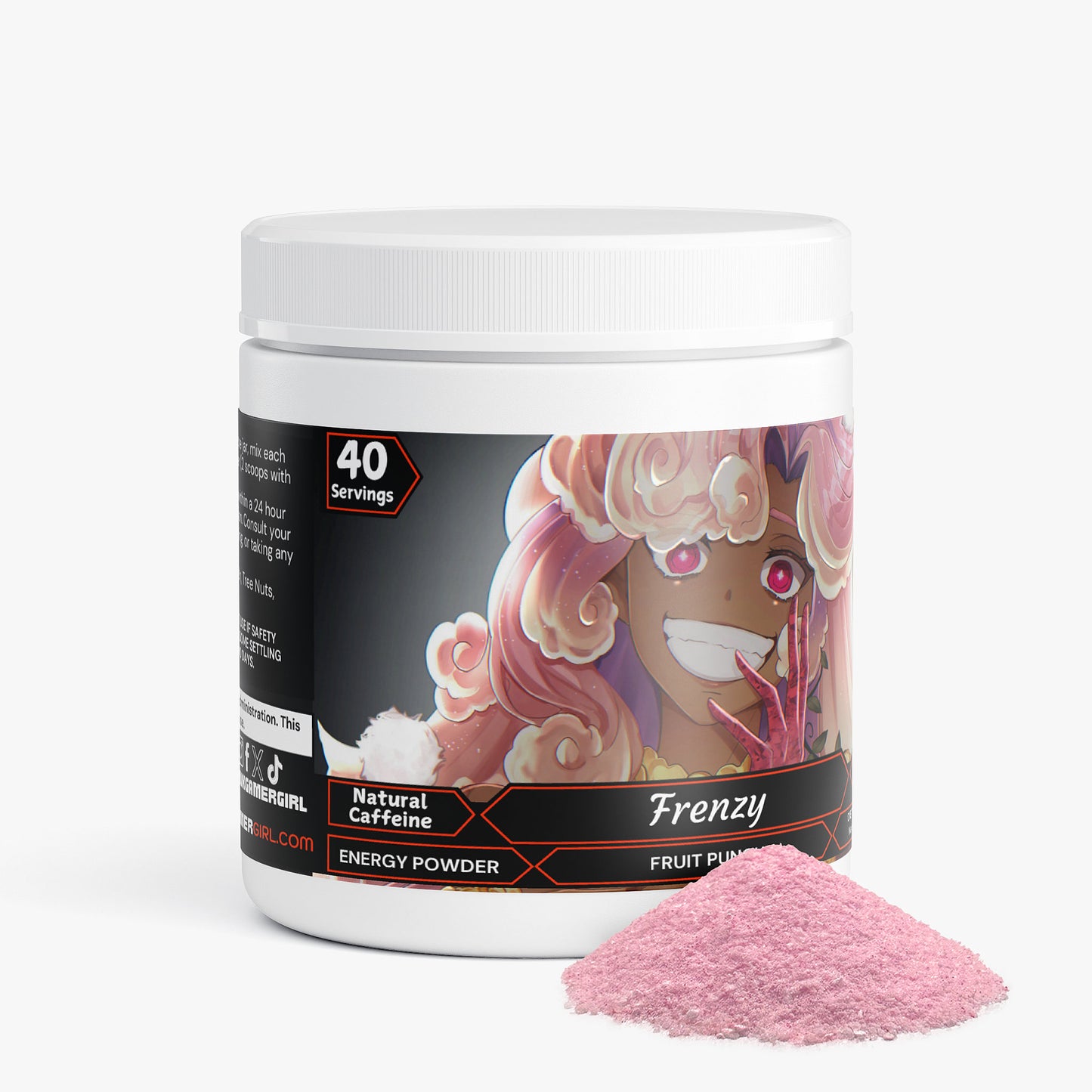 Nona Wishflower - Frenzy Energy Powder (Fruit Punch)