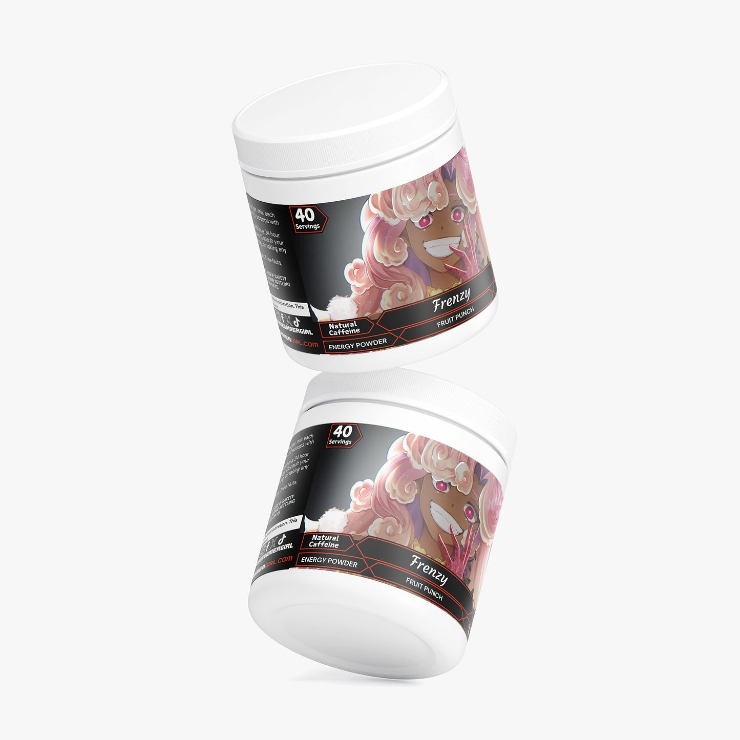 Nona Wishflower - Frenzy Energy Powder (Fruit Punch)