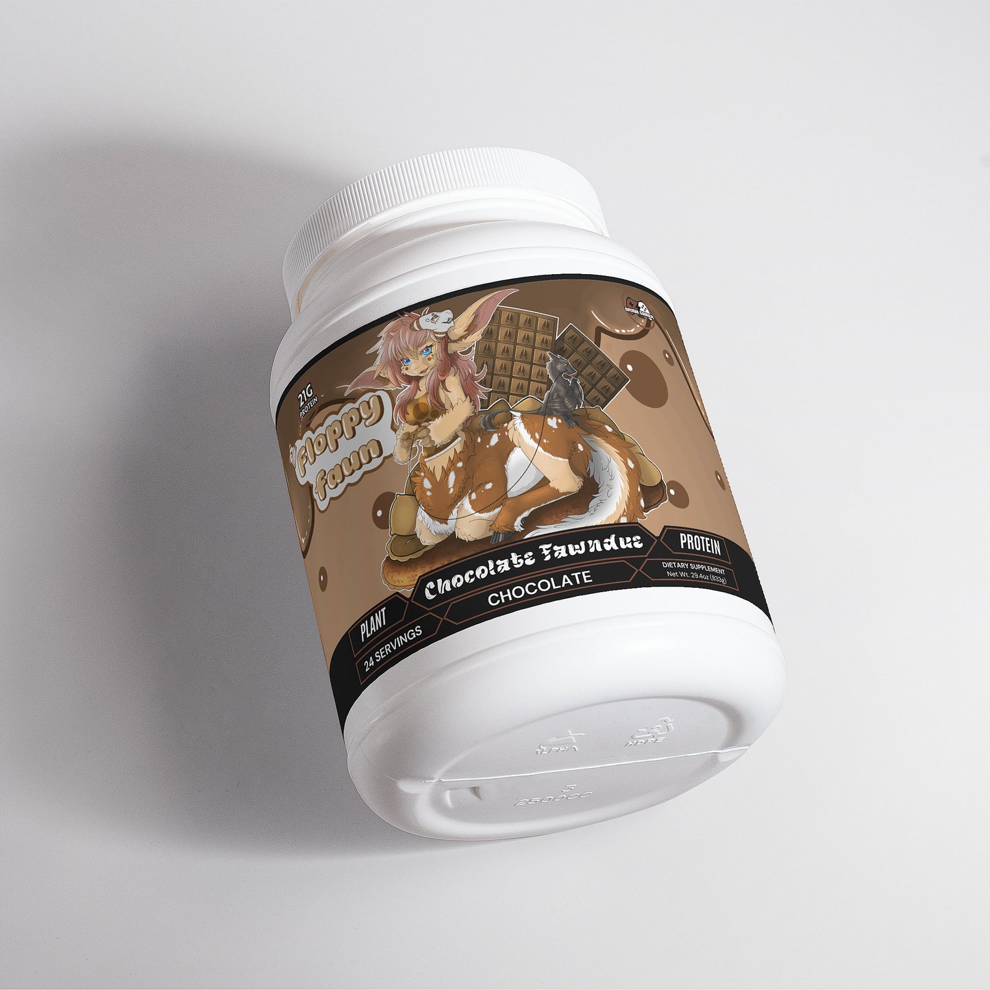 Floppy Faun - Chocolate Fawndue Plant Protein (Chocolate)