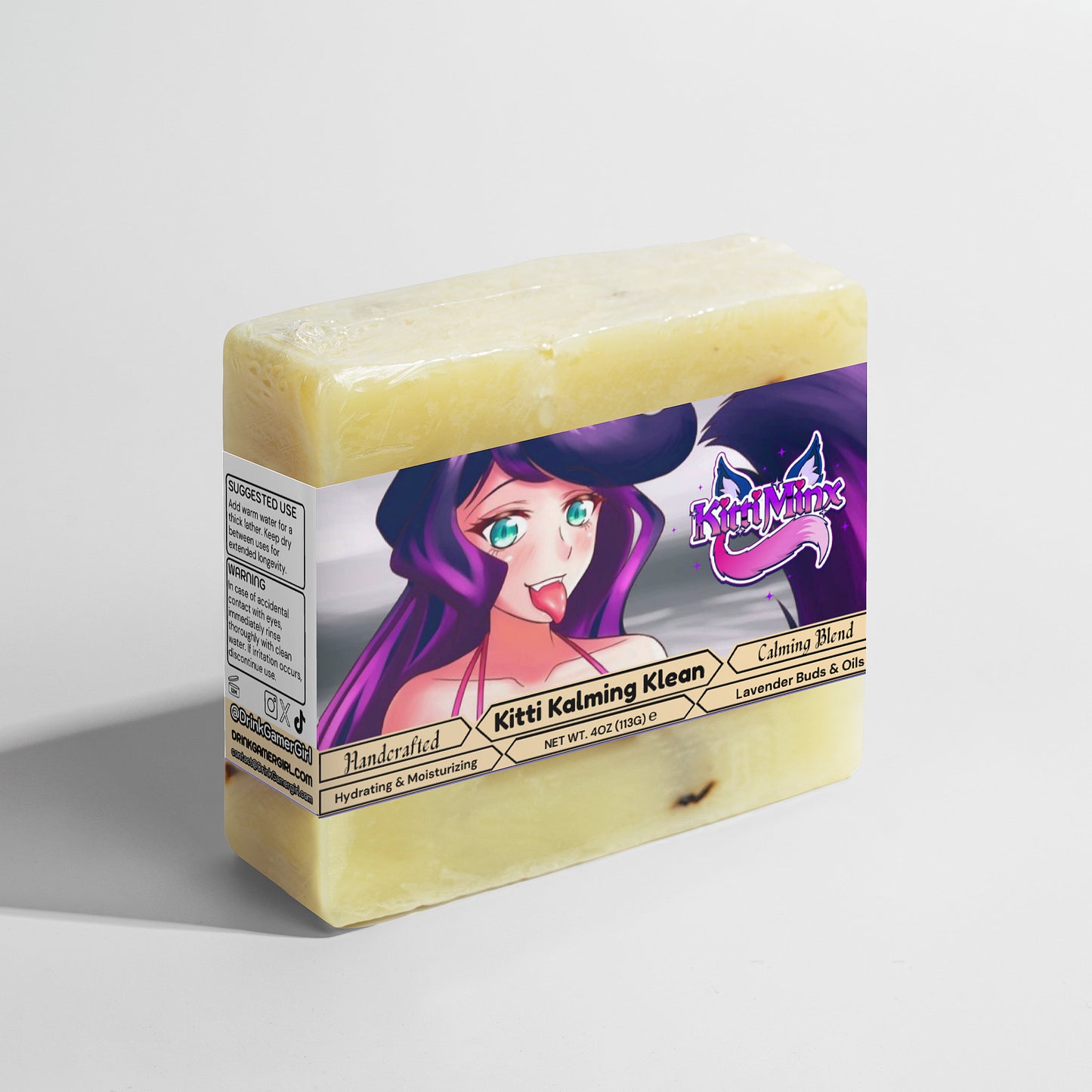 Kitti Minx - Kitti Kalming Klean Lavender Soap
