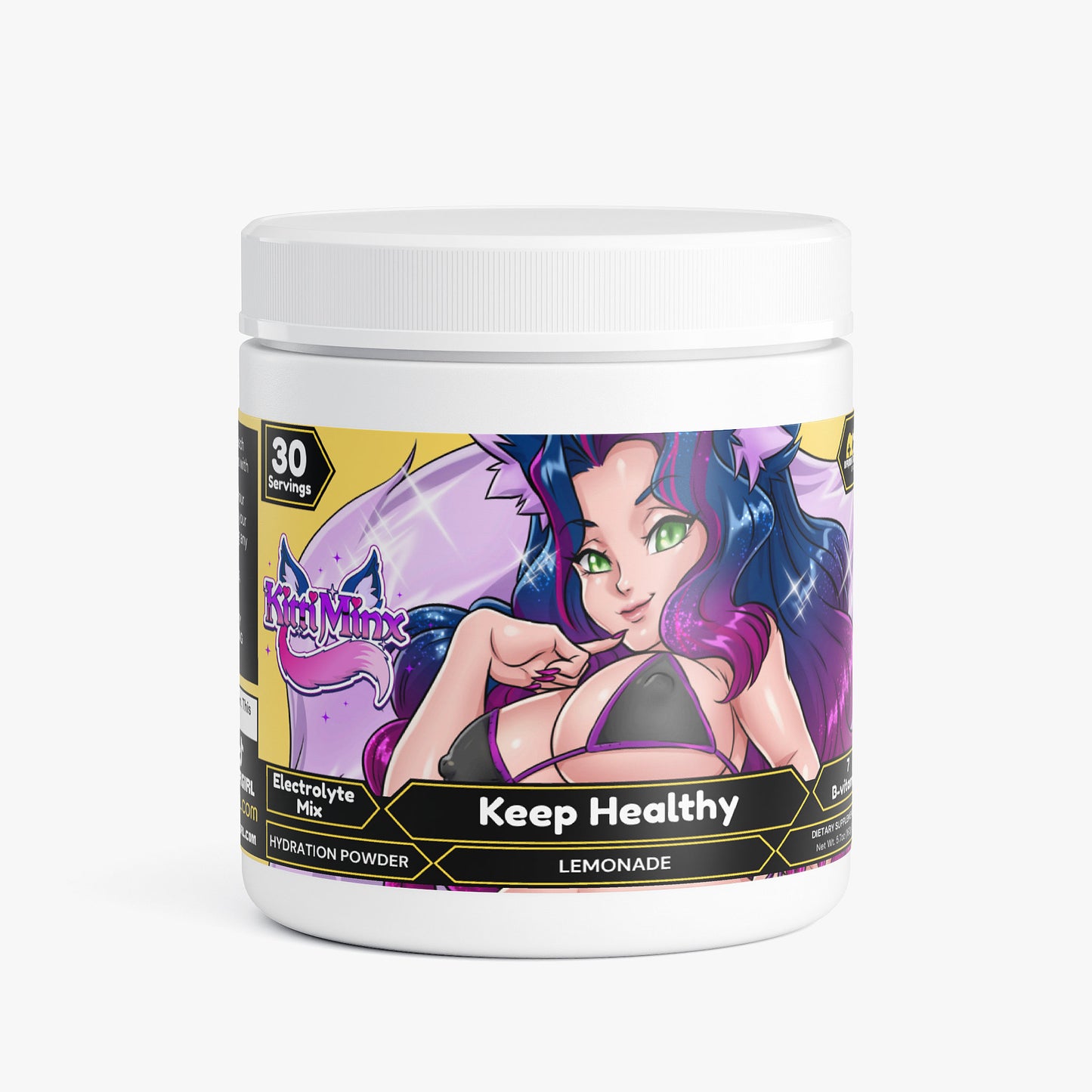 Kitti Minx - Keep Healthy Hydration Powder (Lemonade)