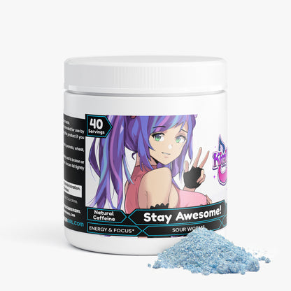 Kitti Minx - Stay Awesome! Focus Powder (Sour Worms)