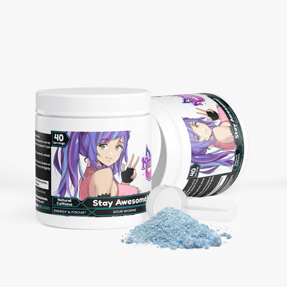 Kitti Minx - Stay Awesome! Focus Powder (Sour Worms)