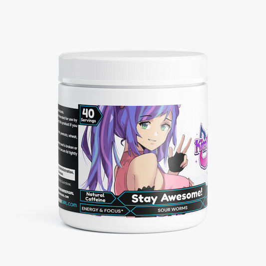 Kitti Minx - Stay Awesome! Focus Powder (Sour Worms)