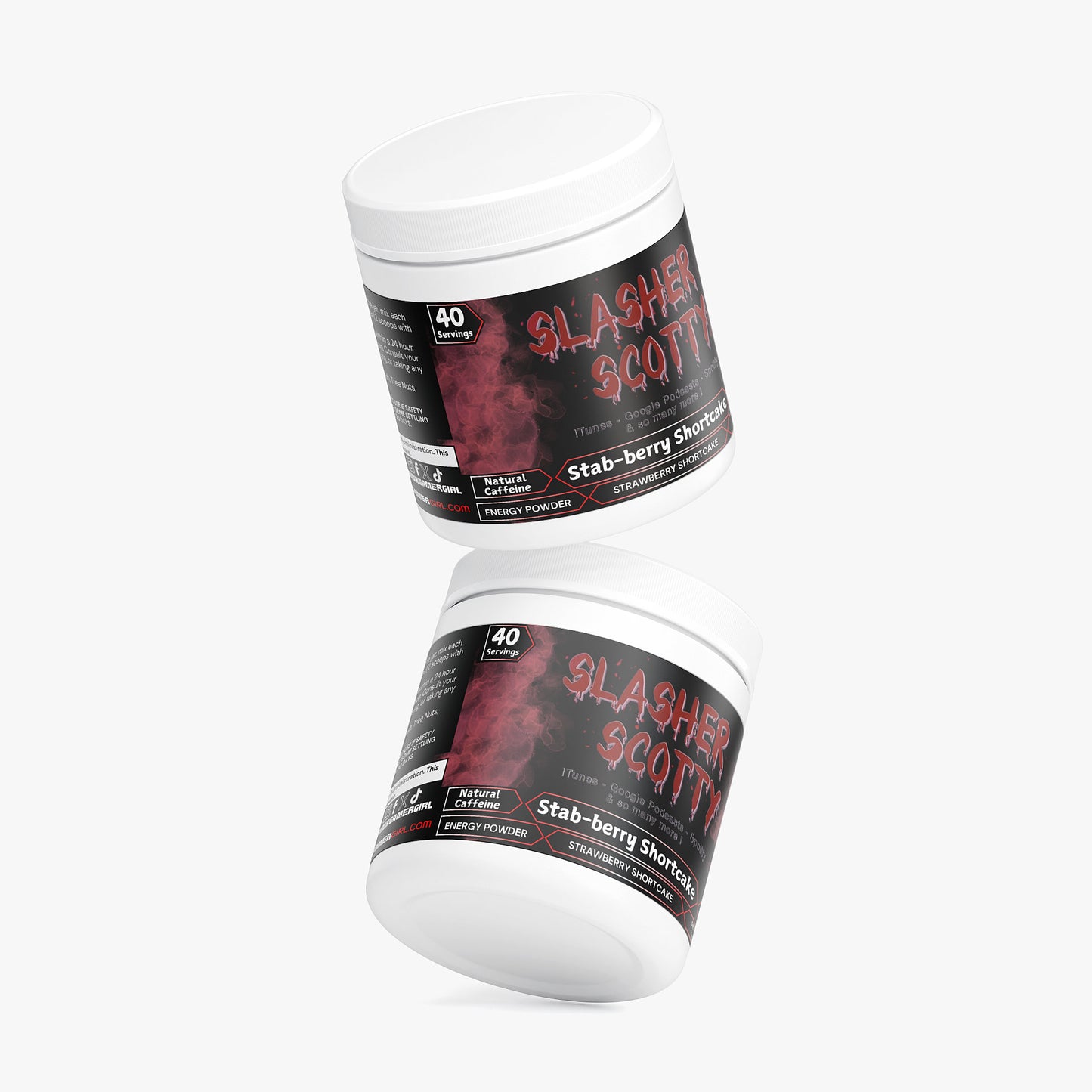 Slasher Scotty - Stab-berry Shortcake Energy Powder (Strawberry Shortcake)