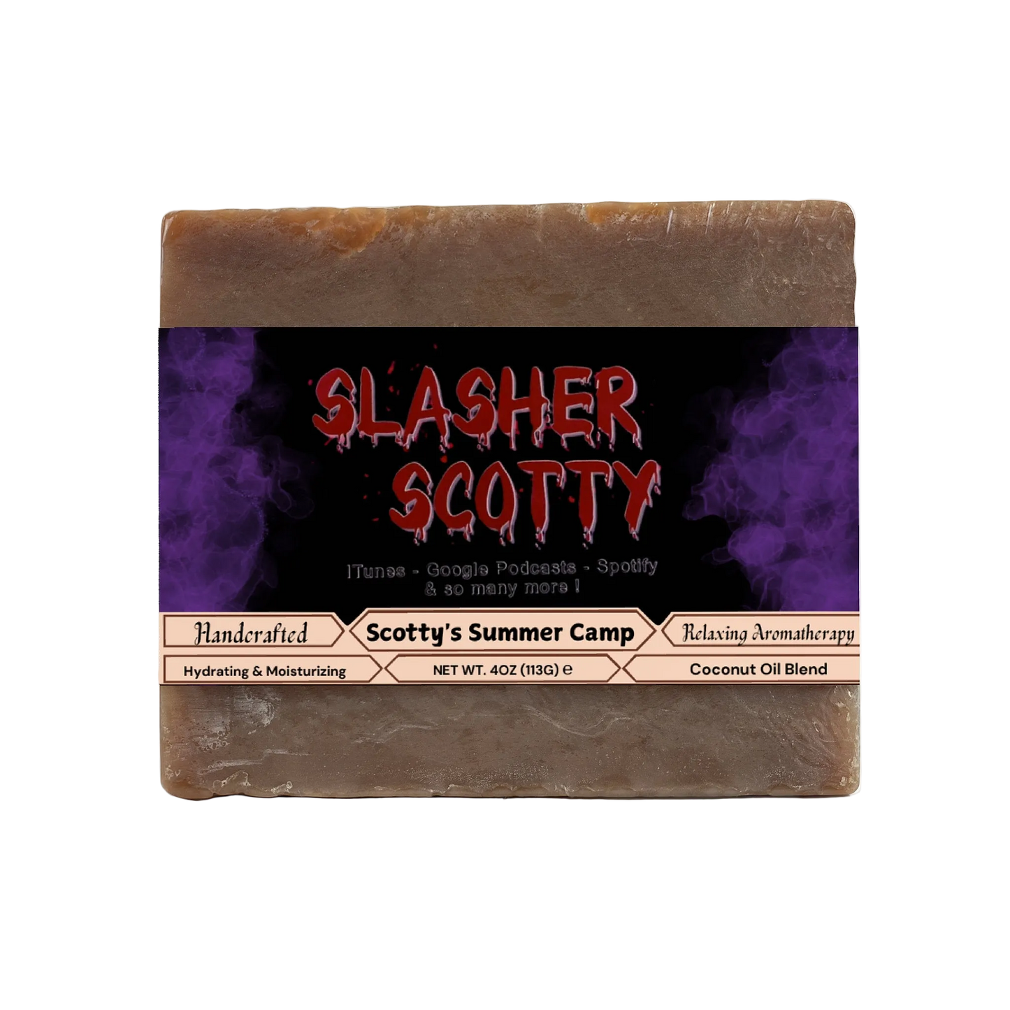 Slasher Scotty - Scotty's Summer Camp Coconut Beach Soap