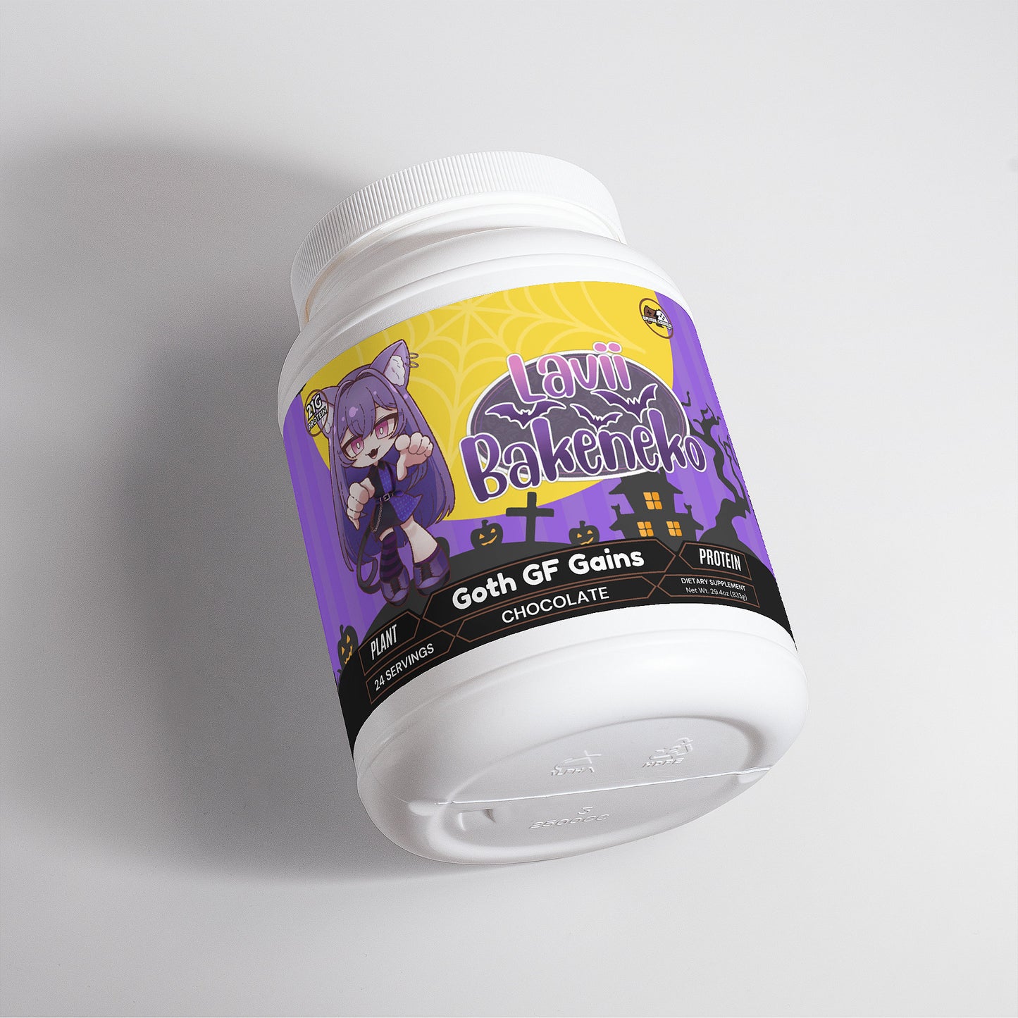 Lavii Bakeneko - Goth GF Gains Plant Protein (Chocolate)