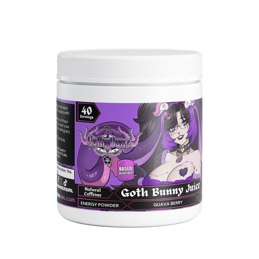 GothyBunz - Goth Bunny Juice Energy Powder (Guava Berry)