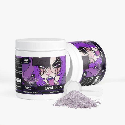 GothyBunz - Brat Juice Focus Powder (Sour Grape)