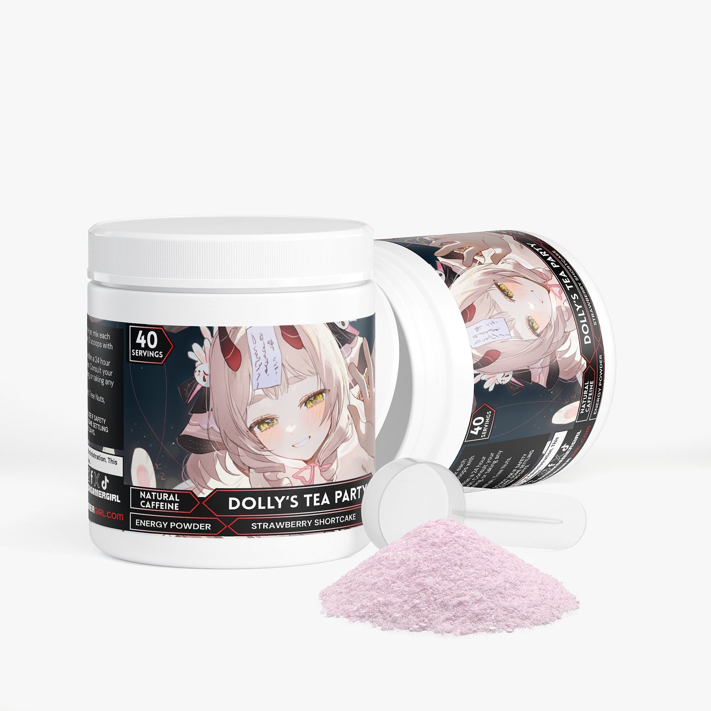 Ryakishou - Dolly's Tea Party Energy Powder (Strawberry Shortcake)