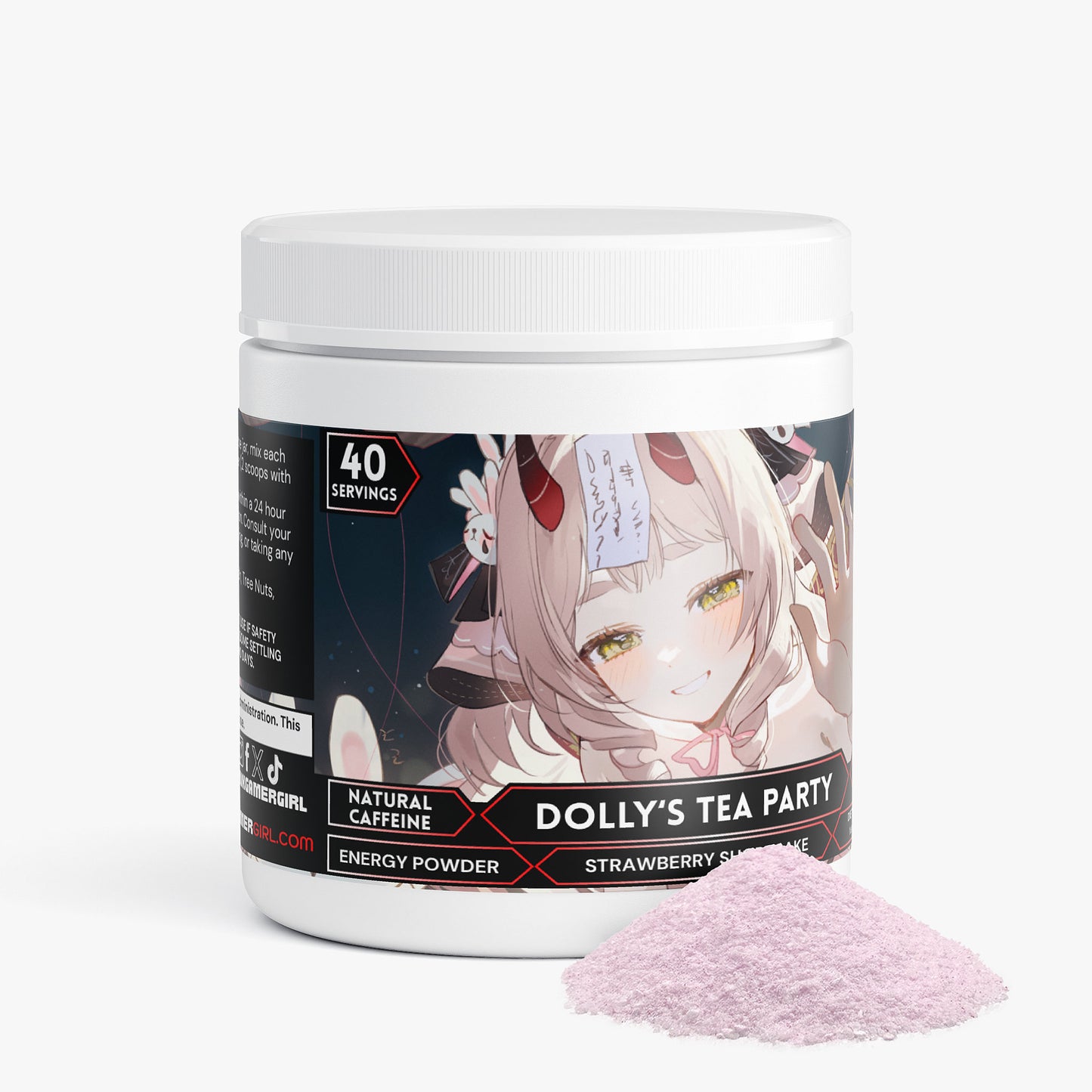 Ryakishou - Dolly's Tea Party Energy Powder (Strawberry Shortcake)