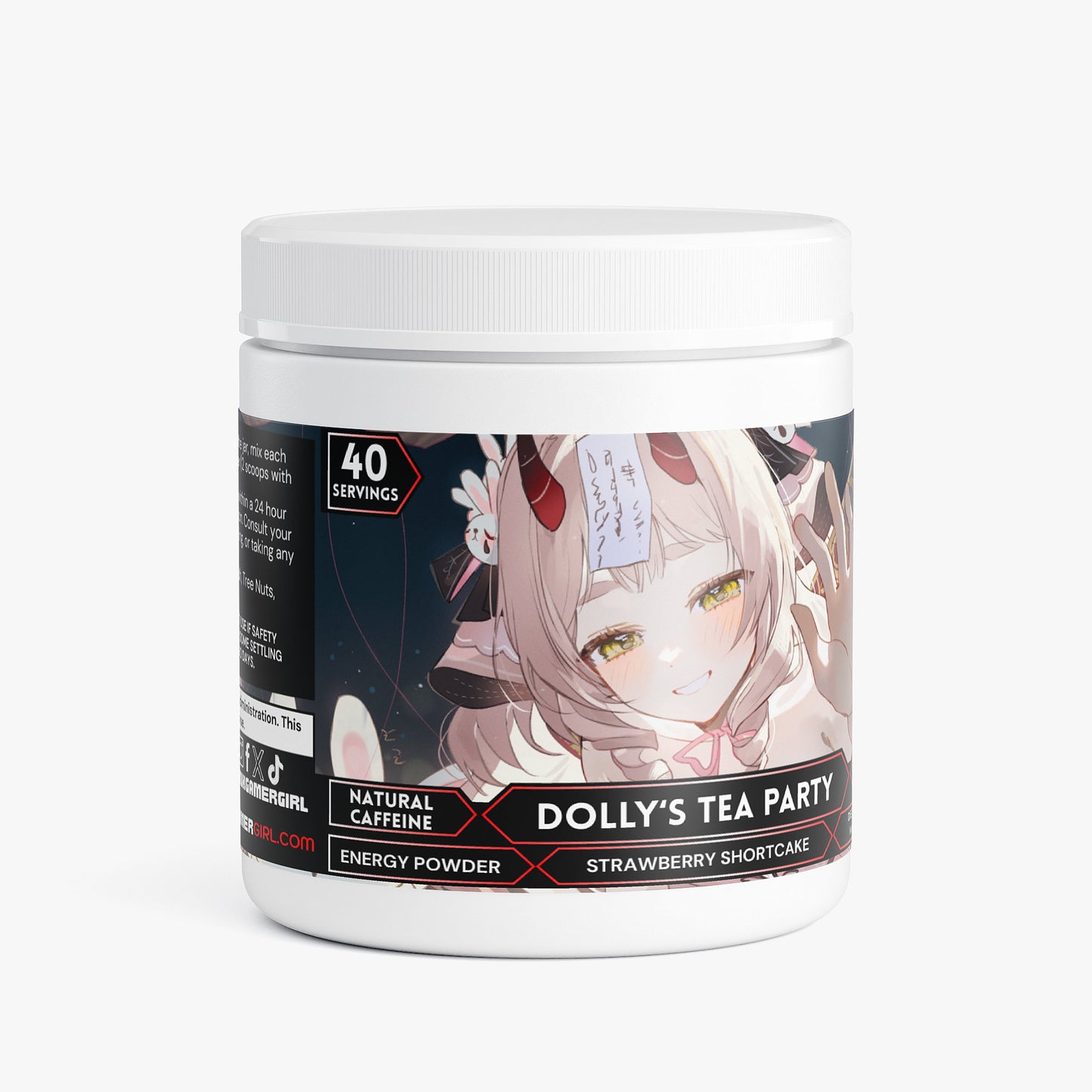 Ryakishou - Dolly's Tea Party Energy Powder (Strawberry Shortcake)