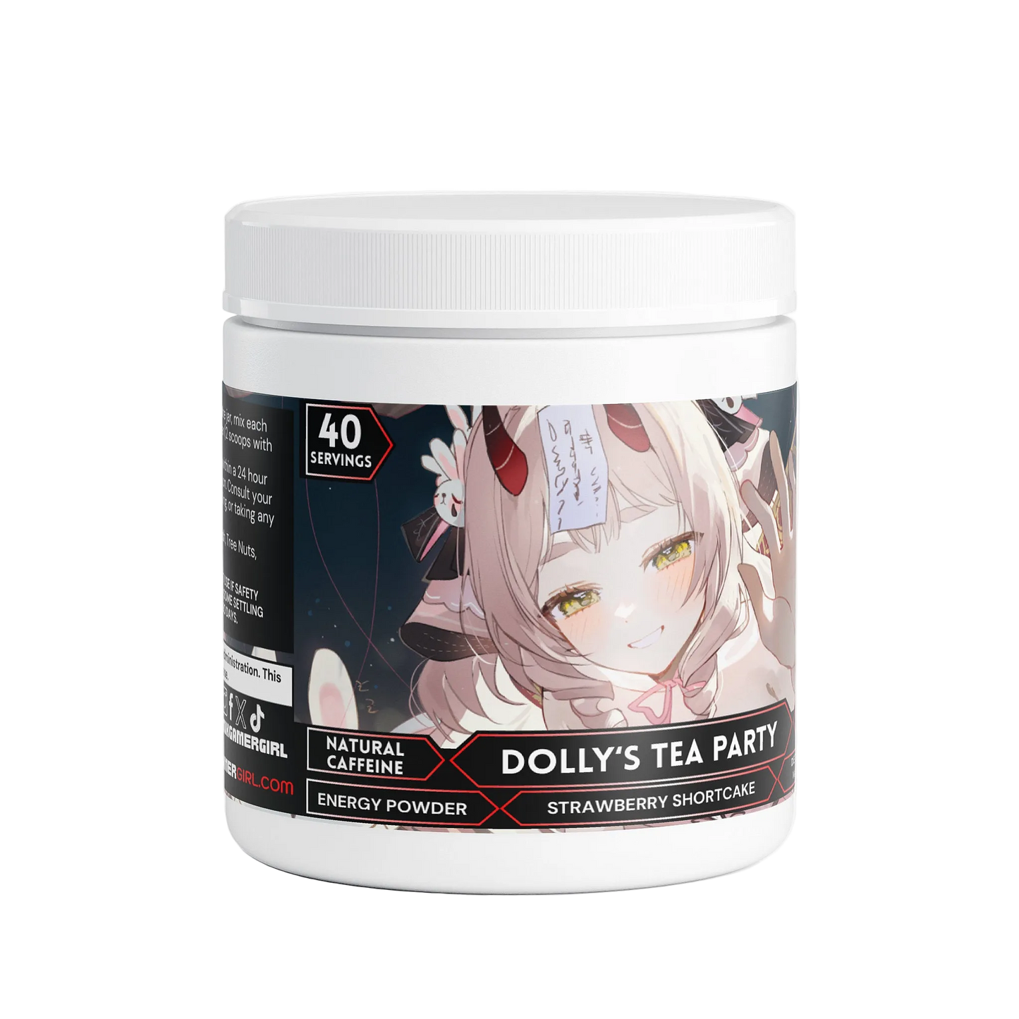 Ryakishou - Dolly's Tea Party Energy Powder (Strawberry Shortcake)