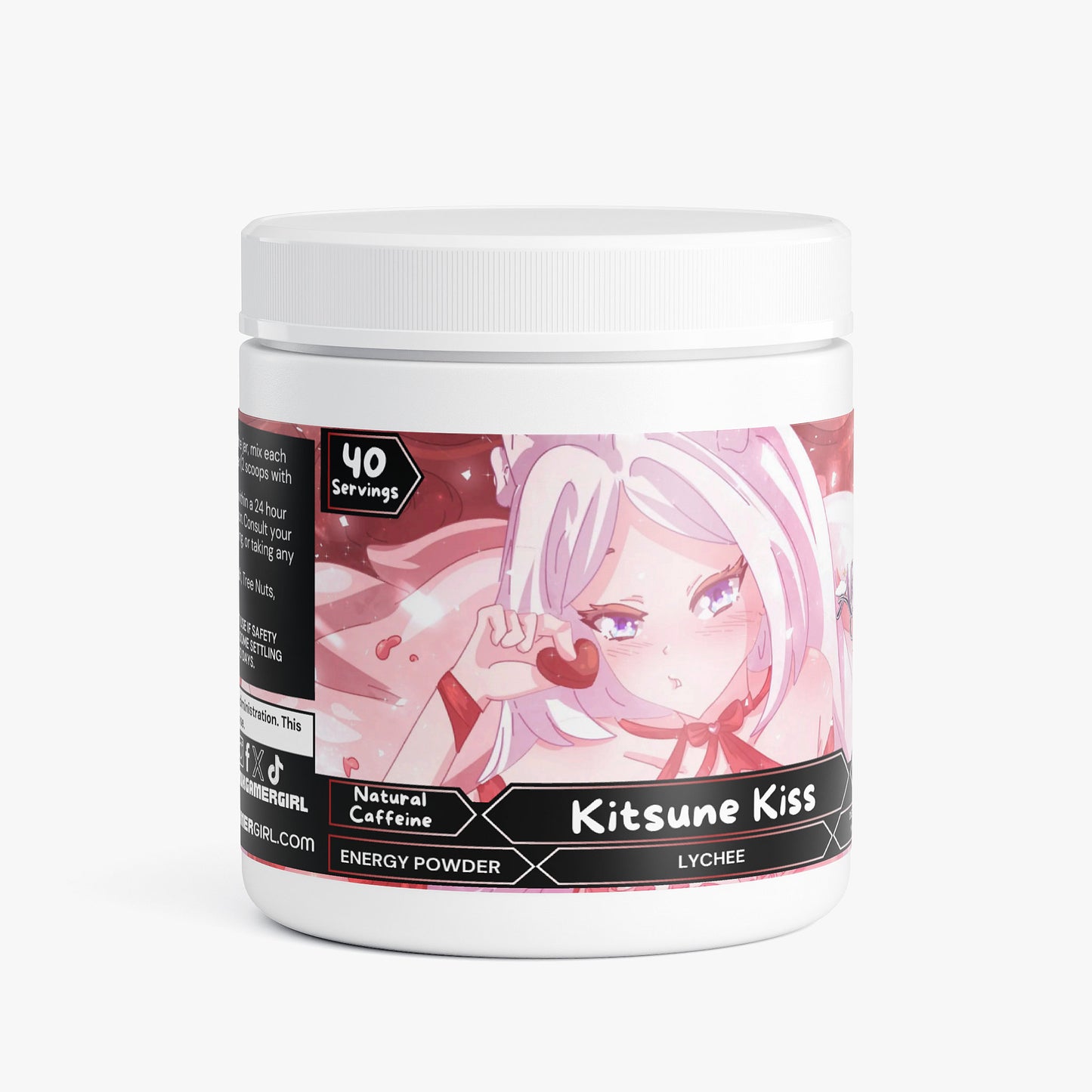 Akiyo Kumi - Kitsune Kiss Energy Powder (Lychee Splash Energy)