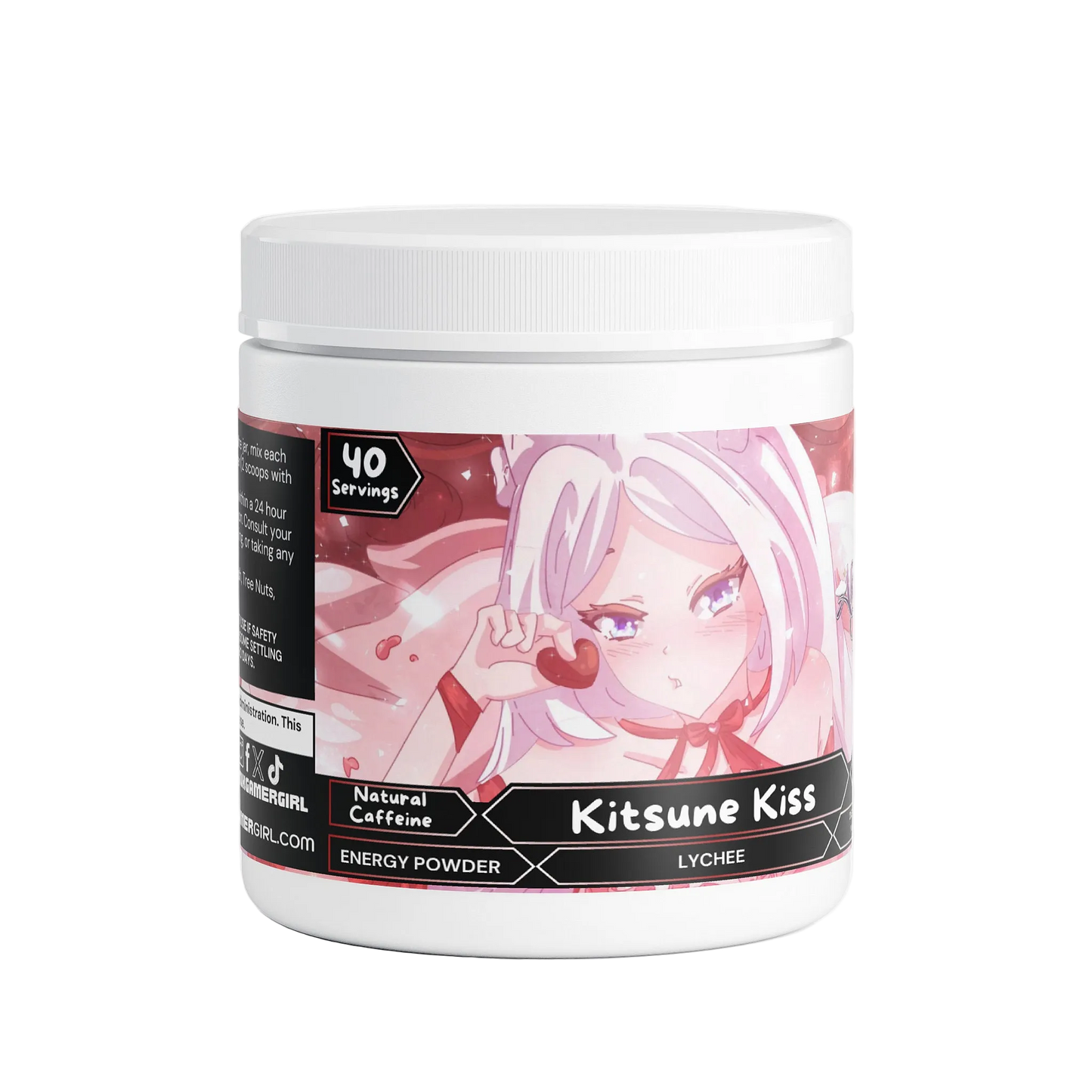 Akiyo Kumi - Kitsune Kiss Energy Powder (Lychee Splash Energy)