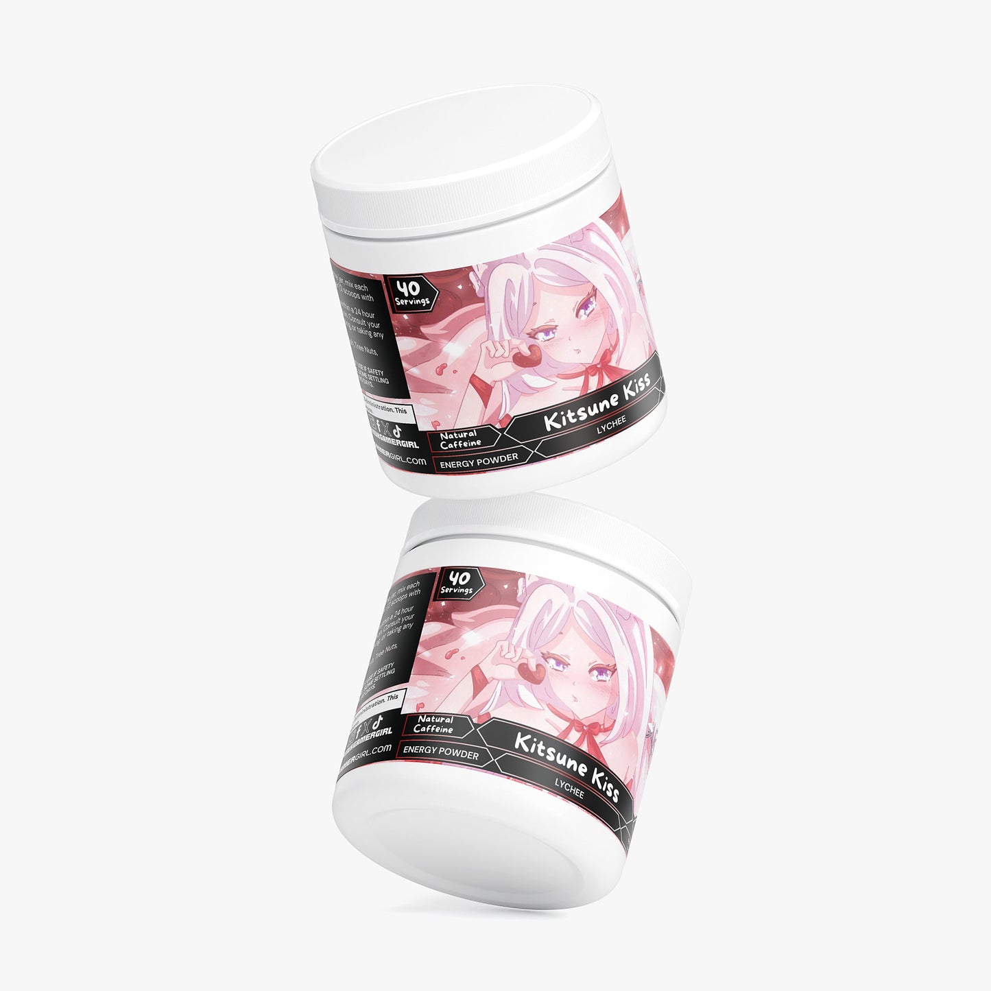 Akiyo Kumi - Kitsune Kiss Energy Powder (Lychee Splash Energy)